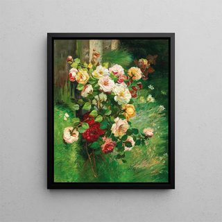 Eugne Henri Cauchois - Roses.webp