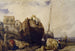Fishing Boats Painting - Eugène Isabey — artwork view