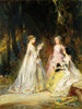 Reading in the Park - Eugène Isabey — artwork view