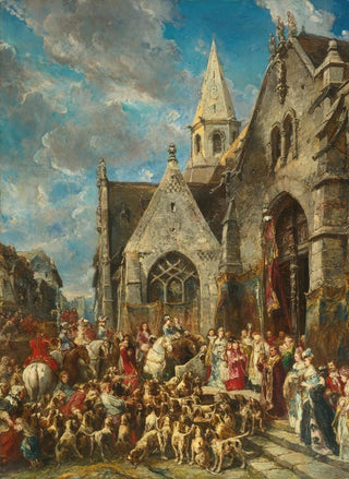 Eugne Isabey - St Huberts Day.webp