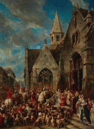 Eugne Isabey - St Huberts day (Case Conflict).webp