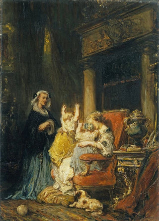 Eugne Isabey - The Young Mother.webp