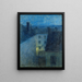 Twilight Painting - Eugène Jansson — framed artwork on a wall