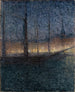 Avond aan Kornhamnstorg Stockholm - Eugène Jansson — weergave van het kunstwerk