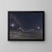 Hornsgatan de nacht - Eugène Jansson — ingelijst kunstwerk aan de muur