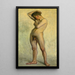Nu masculin - Eugène Jansson — ingelijst kunstwerk aan de muur