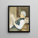 portret van de vader van de kunstenaar - Eugène Jansson — ingelijst kunstwerk aan de muur