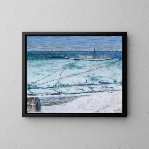 Shortcuts - Eugène Jansson — framed artwork on a wall