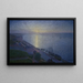 Sunset Painting - Eugène Jansson — framed artwork on a wall