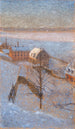Winter scène in Stockholm - Eugène Jansson — weergave van het kunstwerk
