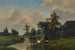 Dieren op de boerderij bij een beek - Eugène Joseph Verboeckhoven — weergave van het kunstwerk