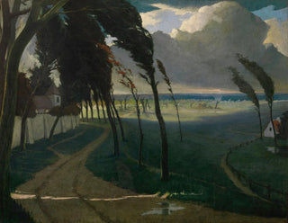 Tempête - Eugène Laermans — weergave van het kunstwerk