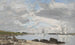 La Baie à l'embouchure de la rivière Elorn Landerneau - Eugène Louis Boudin — weergave van het kunstwerk