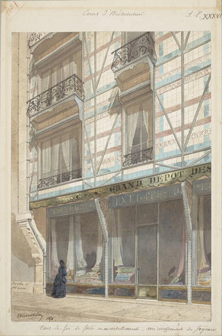Eugne ViolletleDuc - Ironframe house with glazed earthenware cladding.webp