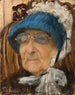 Oude grootmoeder - Eva Bonnier — weergave van het kunstwerk