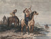 De Merovingen - Évariste Vital Luminais — weergave van het kunstwerk