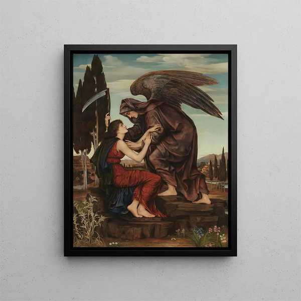 Evelyn De Morgan - Angel of death.webp