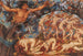 Borée en de gevallen bladeren - Evelyn De Morgan — weergave van het kunstwerk