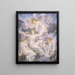 Dames van de nevel - Evelyn De Morgan — ingelijst kunstwerk aan de muur