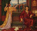 La Cage dorée - Evelyn De Morgan — weergave van het kunstwerk