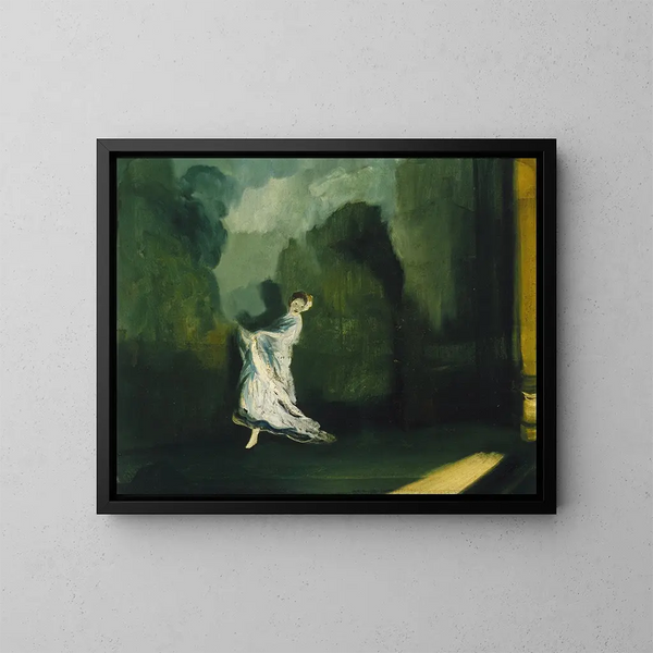 Union Square by Keith - Everett Shinn — framed artwork on a wall