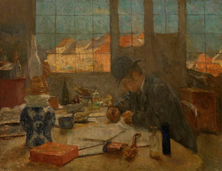 L'Atelier - Evert Larock — weergave van het kunstwerk