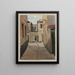 Avenue Constant Martin - F. Seguin — framed artwork on a wall
