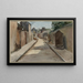 La rue Olivier de Serres taken from rue Marmontel to rue de la Convention and rue Dombasle 3 section Vaugirard - F. Seguin — framed artwork on a wall