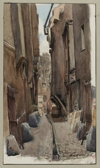 F Sguin - Le Cul de sac du Buf rue Saint Merri.webp