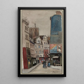 F Sguin - Rue Beaubourg prise de la rue Rambuteau.webp