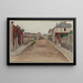 Rue Fizeau formerly rue de Nice la Frontière - F. Seguin — framed artwork on a wall