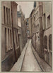 Rue Taille-Pain on the side of rue du Cloître Saint Merri to rue Brise-Miche - F. Seguin — artwork view