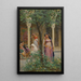 La rose turque - Fabio Fabbi — framed artwork on a wall