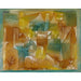 Reproductie van het schilderij Façade Bruin-Groen - Paul Klee