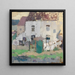 van Façades blanches et jardin à Bosvoorde - Rik Wouters — ingelijst kunstwerk aan de muur