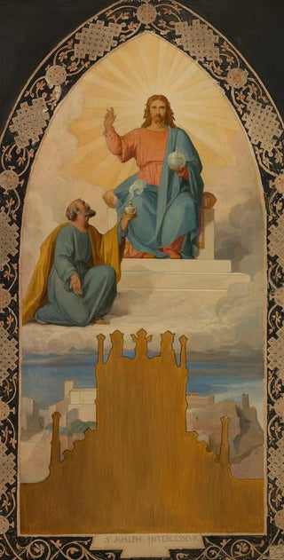 FaivreDuffer - Saint Joseph aux pieds de Jsus Christ.webp