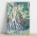 Reproduction of the painting Falls of Kirifuri at Mt. Kurokami, Shimotsuke Province - Katsushika Hokusai