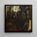 van een boerenfamilie met kat - Constant Permeke — ingelijst kunstwerk aan de muur