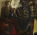 van een boerenfamilie met kat - Constant Permeke — weergave van het kunstwerk
