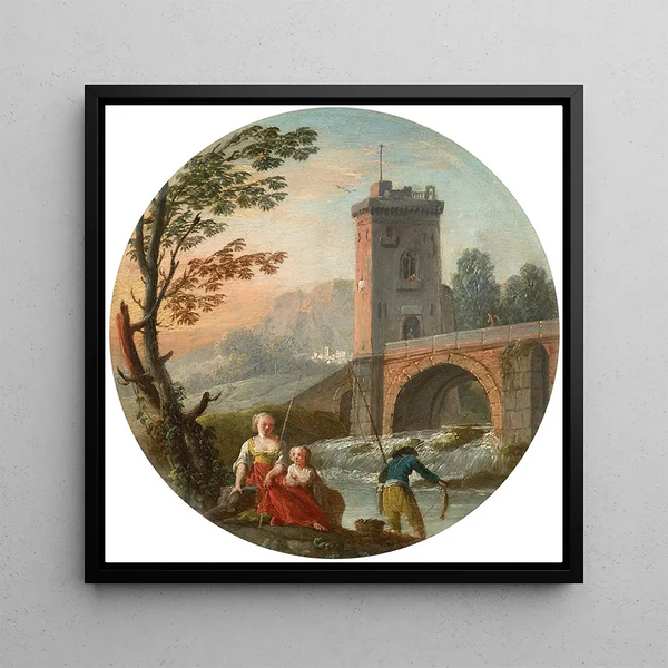 Famille de pêcheurs - Charles-François Lacroix