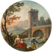 Familie van vissers - Charles-François Lacroix — weergave van het kunstwerk