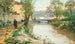 van Emirgan uitzicht, Istanbul - Fausto Zonaro — weergave van het kunstwerk
