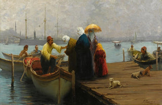 Fausto Zonaro - The Boat.webp