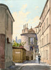 Tour de l'ancien moulin d'Amour 26 av d'Orléans actuellement 26 et 28 avenue du Général Leclerc La sortie d'un mari - Fédor Hoffbauer — weergave van het kunstwerk