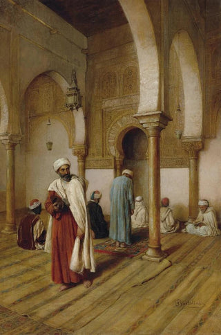 Federico Bartolini - At Prayer In The Mosque Tunisia.webp