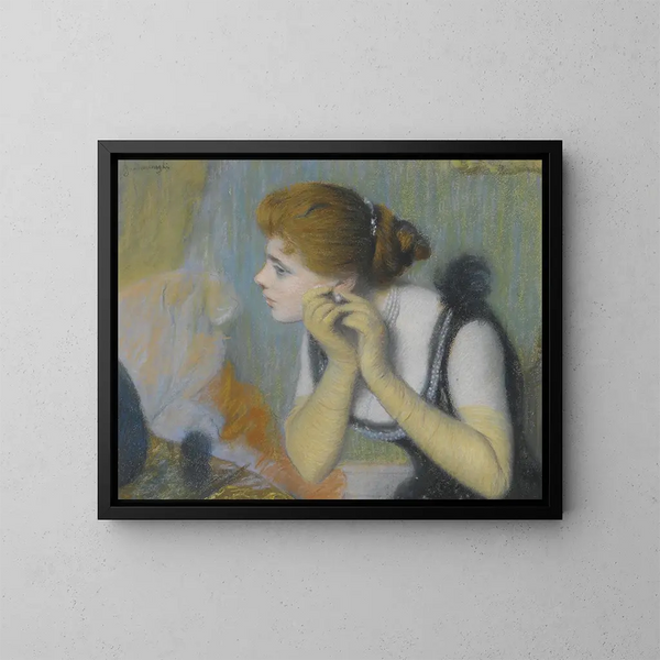 La perle - Federico Zandomeneghi — framed artwork on a wall