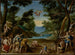 Cupidon en Pan - Federico Zuccaro — weergave van het kunstwerk