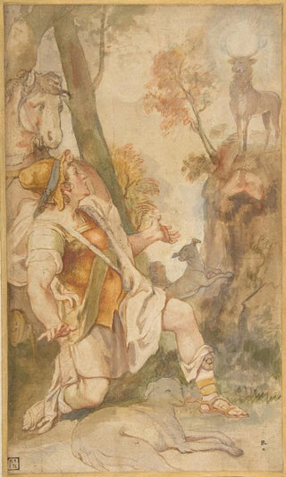 Federico Zuccaro - The Vision of Saint Eustace.webp
