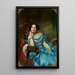 Amalia de Llano Spaanse gravin en auteur - Federico de Madrazo y Kuntz — ingelijst kunstwerk aan de muur