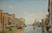 Vue du Grand Canal de Venise - Federico del Campo — weergave van het kunstwerk